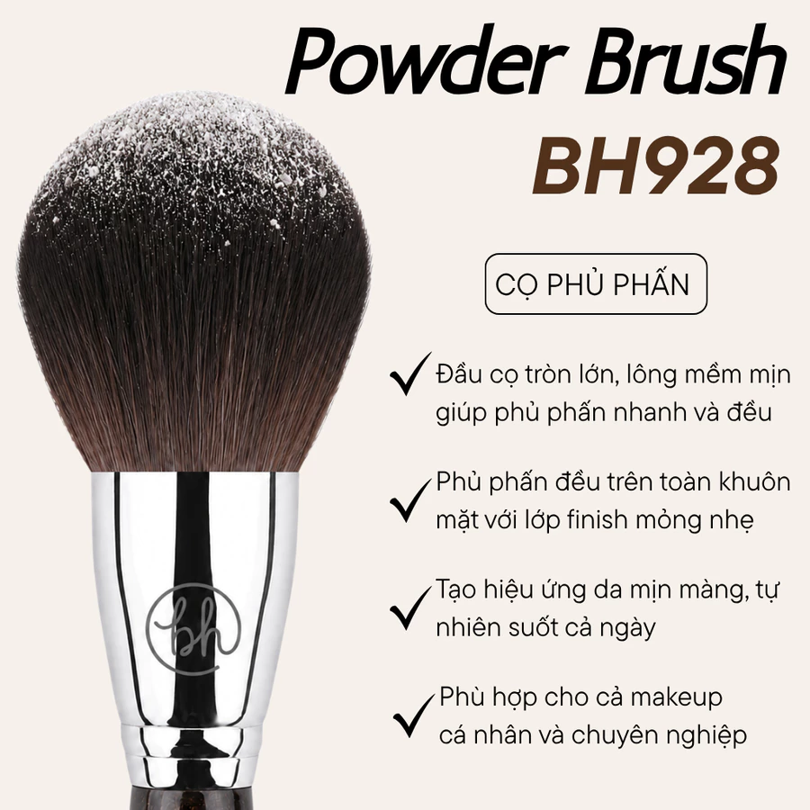  Cọ Phủ Phấn BH Cosmetics Powder Brush BH928